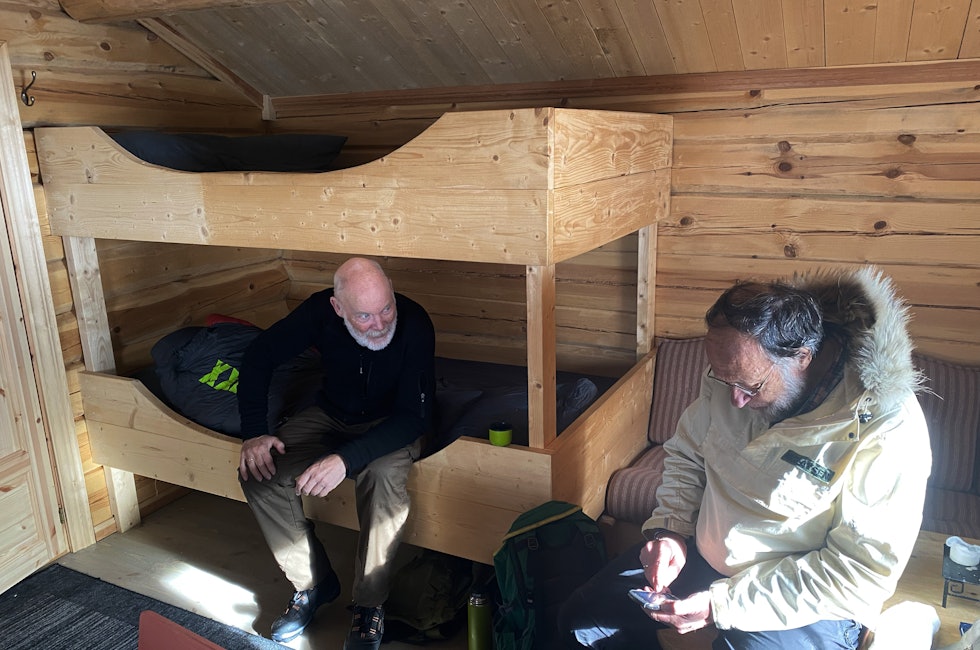 oddmund hammerstad og tor nicolaysen sabøtørhytta