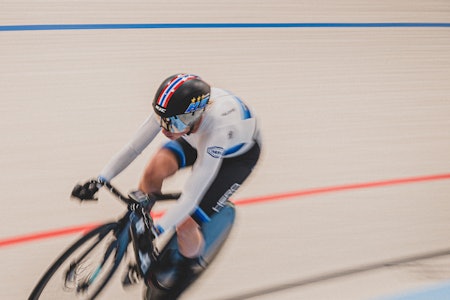 VEIEN TIL TOPPEN: Anita Stenberg er europamester i omnium. Det gjør henne til en av gullkandidatene i OL i Paris. Foto: Henrik Alpers. VEIEN TIL TOPPEN: Anita Stenberg er europamester i omnium. Det gjør henne til en av gullkandidatene i OL i Paris. Foto: Henrik Alpers.