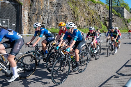 STÅLKONTROLL: Camilla Rånes Bye fra Team Coop-Repsol hadde få arbeidsoppgaver før spurten. Foto: Henrik Alpers. STÅLKONTROLL: Camilla Rånes Bye fra Team Coop-Repsol hadde få arbeidsoppgaver før spurten. Foto: Henrik Alpers.