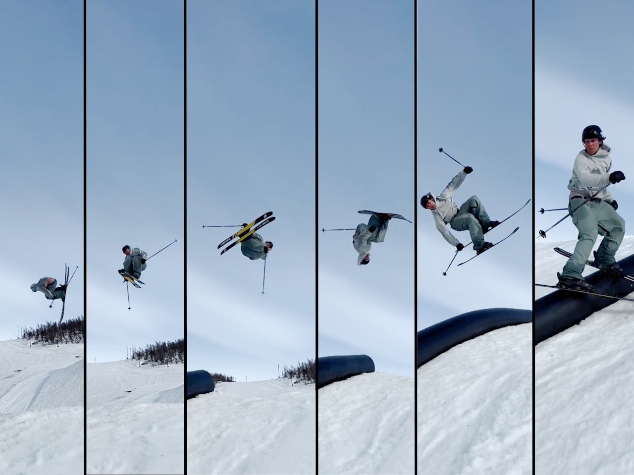 NIVÅ: Mikkel Brusletto Kaupang setter en dobbelcork til forward i Vestlia på Geilo. NIVÅ: Mikkel Brusletto Kaupang setter en dobbelcork til forward i Vestlia på Geilo.