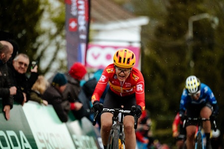 VISTE STYRKE: Katrine Aalerud, her fra Flèche Wallonne tidligere i år. Foto: Anouk Flesch VISTE STYRKE: Katrine Aalerud, her fra Flèche Wallonne tidligere i år. Foto: Anouk Flesch