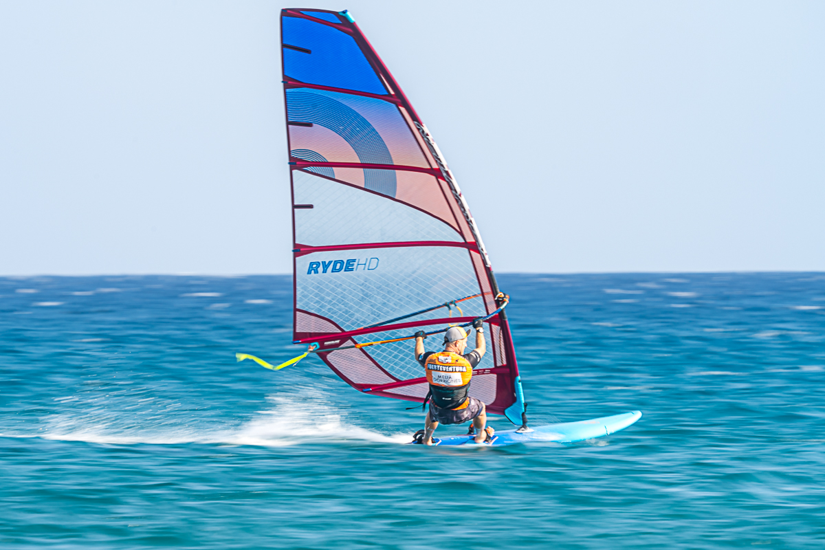 MELTEMI: De beste forholdene på Rhodos får du når Meltemi-vinden blåser. Dette er anslagsvis fra begynnelsen av juni til slutten av september. Foto: EyeSeaYou / Nick Jones