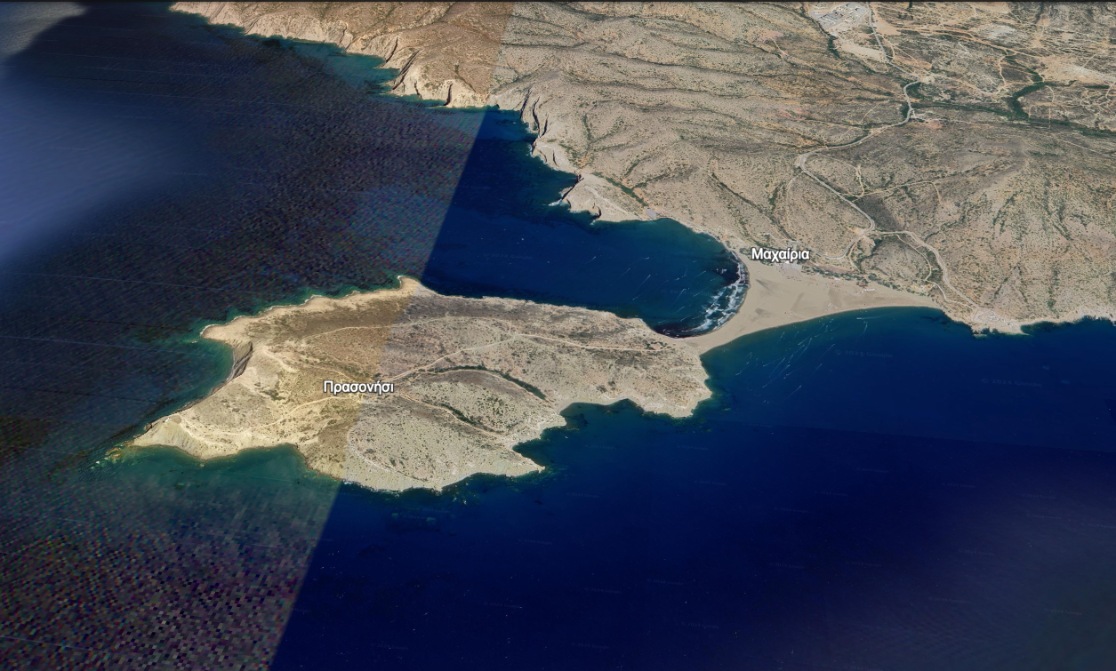 KINDEREGGET: Den geografiske utformingen av Prasonisi gjør plassen til en lekeplass for windsurfere som liker å variere vann og vindforhold.