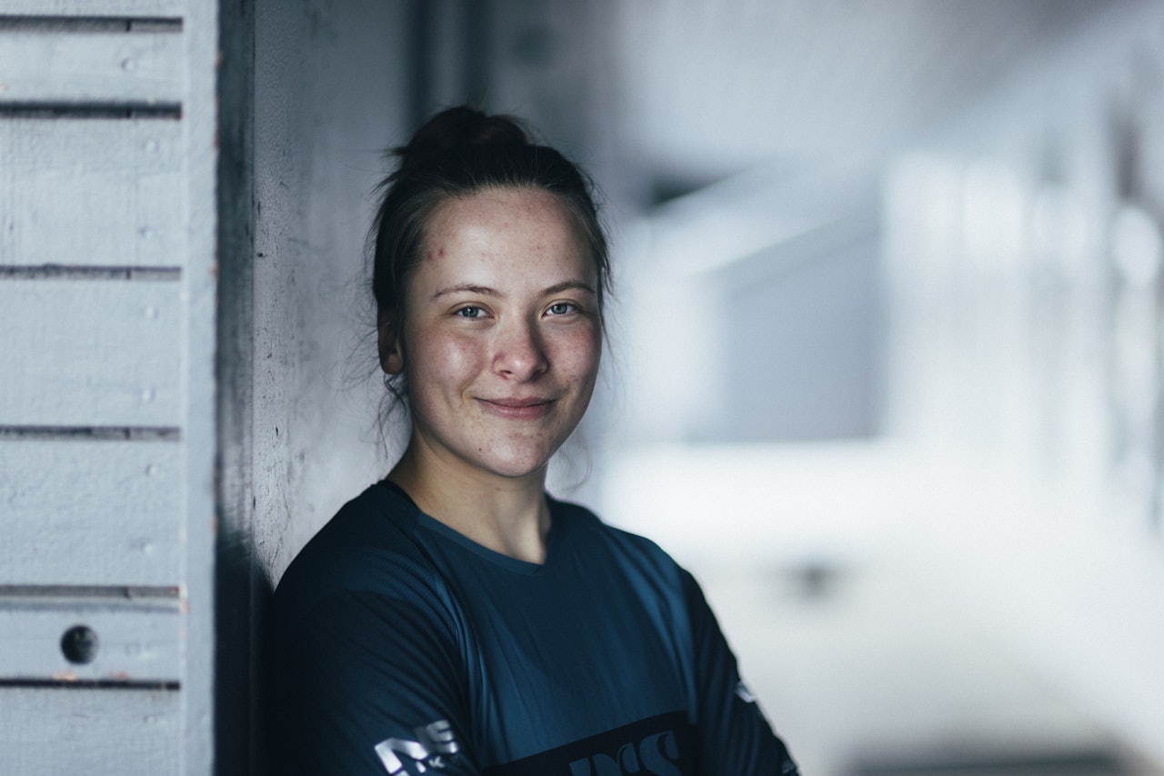 BRA SESONGSTART: Kine Haugom tok med seg en førsteplass hjem fra iXS Downhill Cup i Winterberg i Tyskland. Arkivfoto: Kristoffer H. Kippernes. kine haugom seier ixs downhill cup
