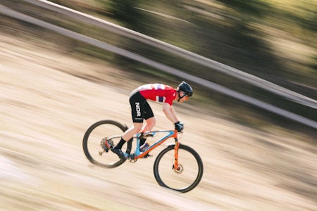 TATT UT: Emil Hasund Eid (bildet) er en av rytterne som skal til pers i Nove Mesto. Arkivfoto: Kristoffer H. Kippernes. landslag terrengsykling nove mesto