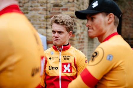 PÅ VEI UT: Mikal Uglehus har hatt en vrien sesong for utviklingslaget til Uno-X. Likevel er Visma | LAB i ferd med å hente vestlendingen. FOTO: Anouk Flesch/Uno-X Mobility PÅ VEI UT: Mikal Uglehus har hatt en vrien sesong for utviklingslaget til Uno-X. Likevel er Visma | LAB i ferd med å hente vestlendingen. FOTO: Anouk Flesch/Uno-X Mobility