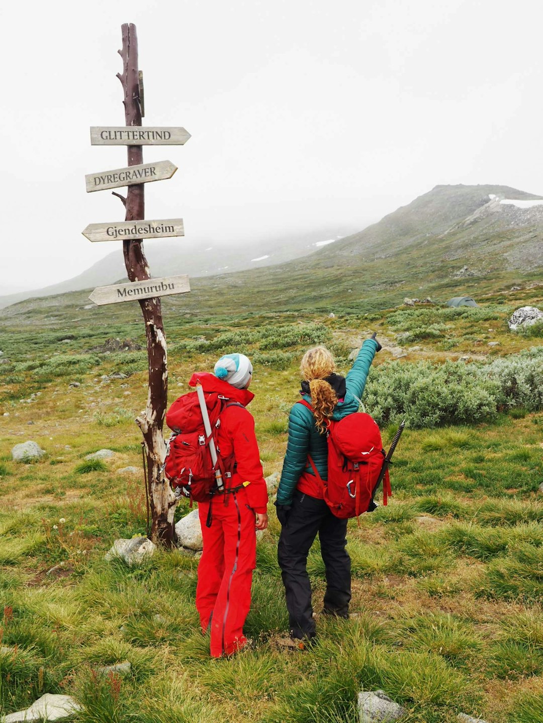 MOT GLITTERTIND: Norges nest høyeste fjell. Foto: Elisa Røtterud glittertind rute