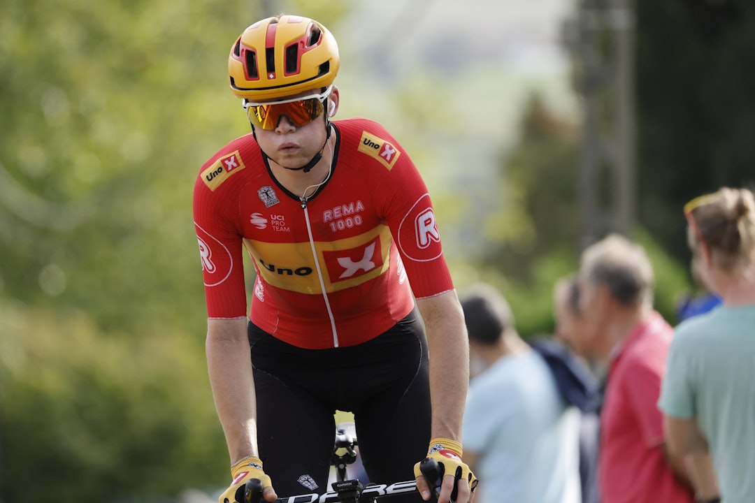 FORTVILT: Ådne Holter følte han kunne ha hamlet opp med etappevinneren. Foto: Cor Vos FORTVILT: Ådne Holter følte han kunne ha hamlet opp med etappevinneren. Foto: Cor Vos