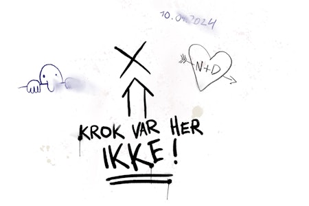 TRENGER IKKE SUITE: I blant er en knagg alt man ønsker seg fra sivilisasjonen. Illustrasjon: Didrik Magnus-Andresen TRENGER IKKE SUITE: I blant er en knagg alt man ønsker seg fra sivilisasjonen. Illustrasjon: Didrik Magnus-Andresen