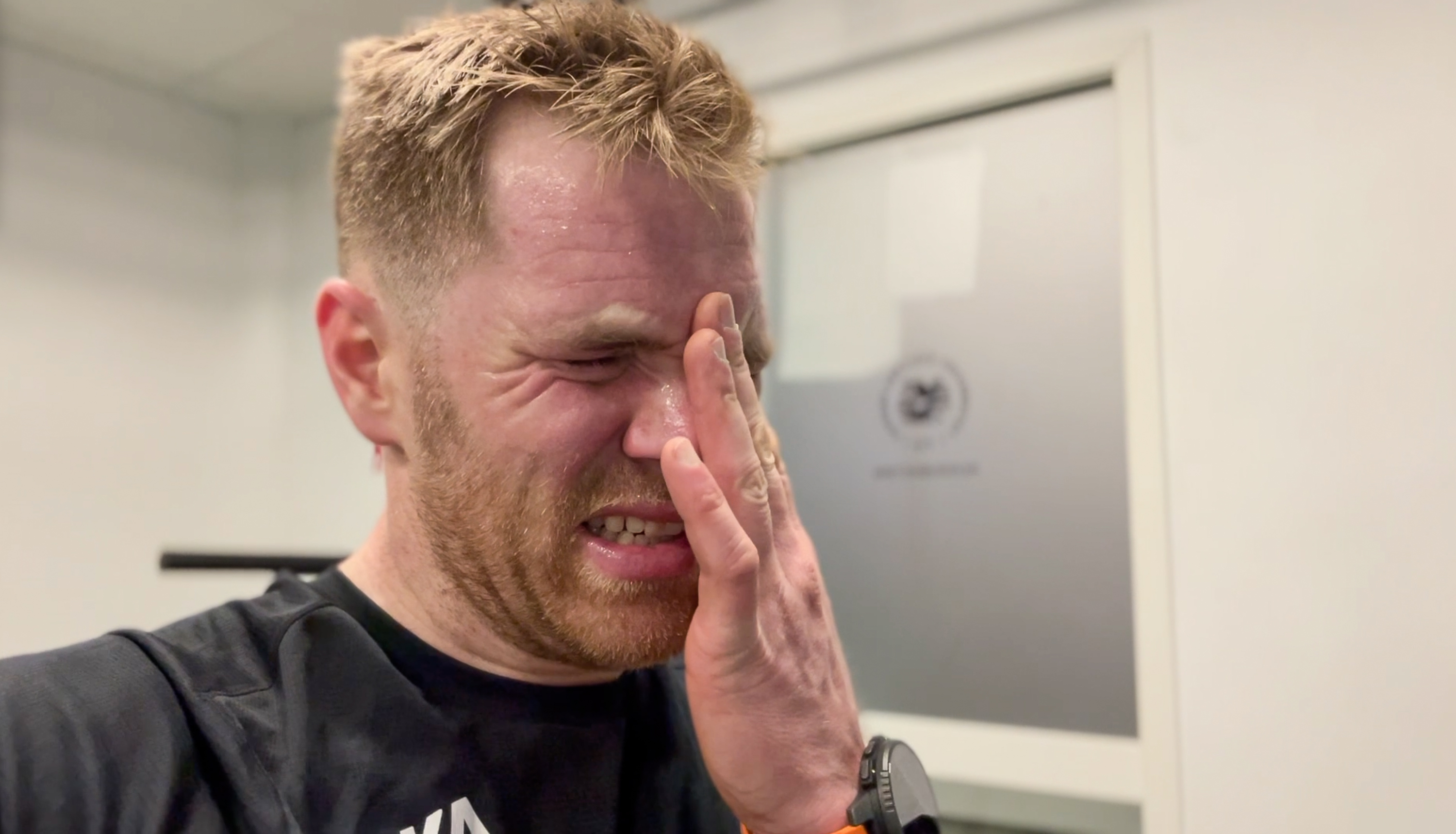 FØLELSESLADD: Martin Andersen hadde noen tøffe dager etter den brutale hendelsen der han skadet seg på ski i fjellet.