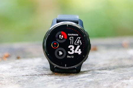 SMARTKLOKKE: Garmin Venu 2 Plus har touchskjerm og mange bra smartklokke- og treningsfunksjoner. Alle foto: Knut Andreas Lone nærbilde av skjermen på garmin venu 2 plus smartklokke