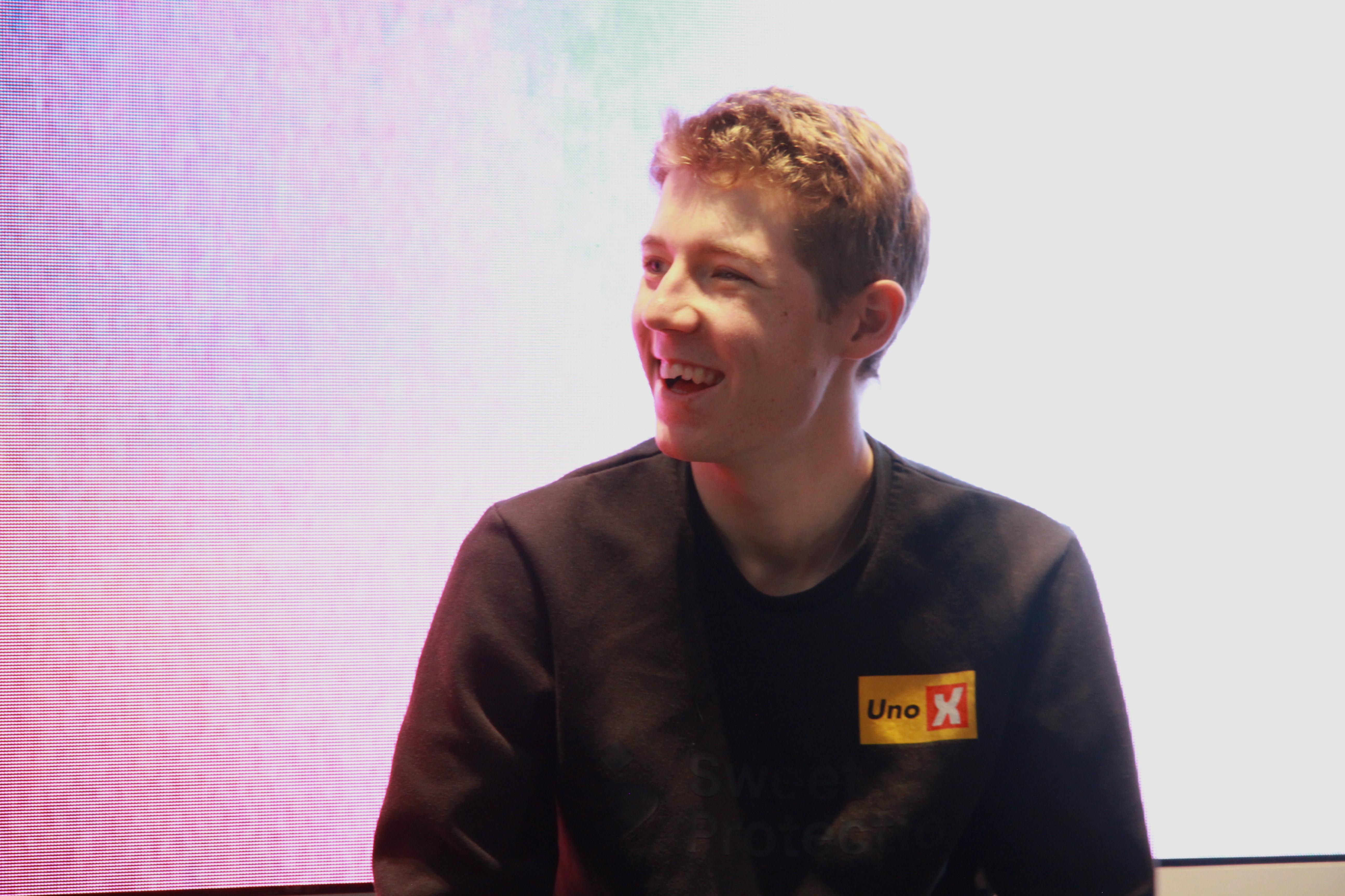 EN AV GJENGEN: Johannes Kulset er offensiv til tusen, og vil gjerne vise det på sykkelen også. FOTO: Jarle Fredagsvik