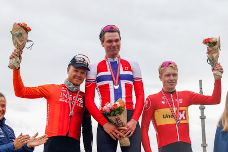 TREKLØVER: F.v. Tobias Foss, Søren Wærenskjold og Andreas Leknessund har dominert norsk temposykling de siste årene. Foto: Knut Andreas Lone. TREKLØVER: F.v. Tobias Foss, Søren Wærenskjold og Andreas Leknessund har dominert norsk temposykling de siste årene. Foto: Knut Andreas Lone.