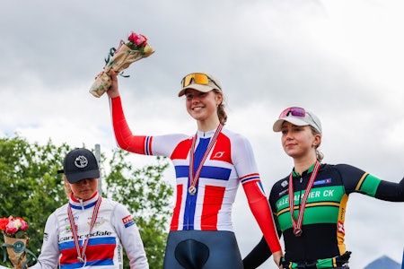 GULL: Kamilla Aasebø kunne juble for nok en gullmedalje på sin palmarès, men et helt nytt tilskudd denne gangen. Foto: Knut Andreas Lone GULL: Kamilla Aasebø kunne juble for nok en gullmedalje på sin palmarès, men et helt nytt tilskudd denne gangen. Foto: Knut Andreas Lone