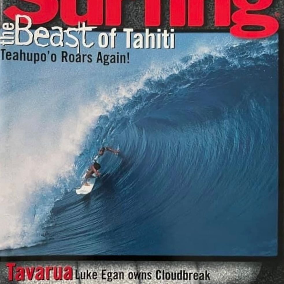 PROFILERT: Tamayo Perry på forsiden av surfmagasinet Surfing under Tahiti Pro i 2000. PROFILERT: Tamayo Perry på forsiden av surfmagasinet Surfing under Tahiti Pro i 2000.