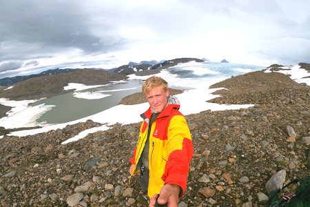SOLOTUR: Truls Krogh er på sin siste del av turen gjennom Norge. Foto: Privat SOLOTUR: Truls Krogh er på sin siste del av turen gjennom Norge. Foto: Privat
