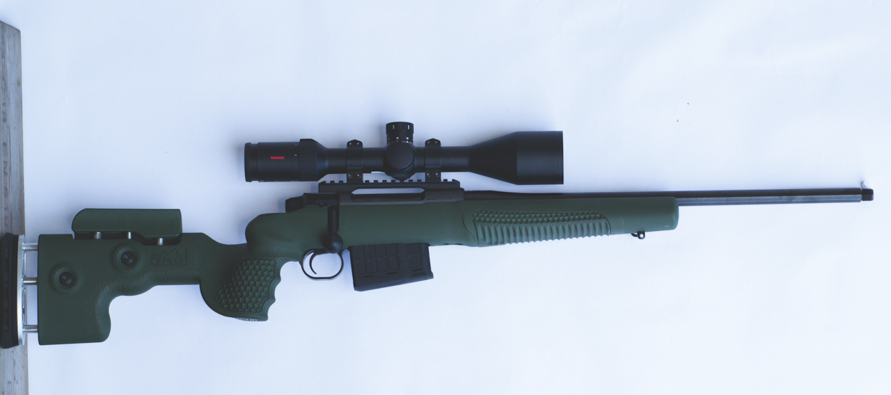 BRA KOLBE: GRS Fenris er en topp kolbe. Dessverre leverte ikke Mauser M18 den presisjonen en forventer fra Mauser på skytebanen. BRA KOLBE: GRS Fenris er en topp kolbe. Dessverre leverte ikke Mauser M18 den presisjonen en forventer fra Mauser på skytebanen.