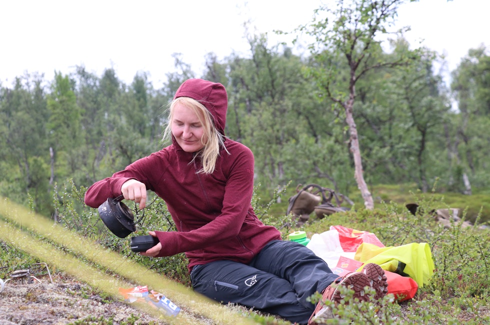 kaffe frokost på tur