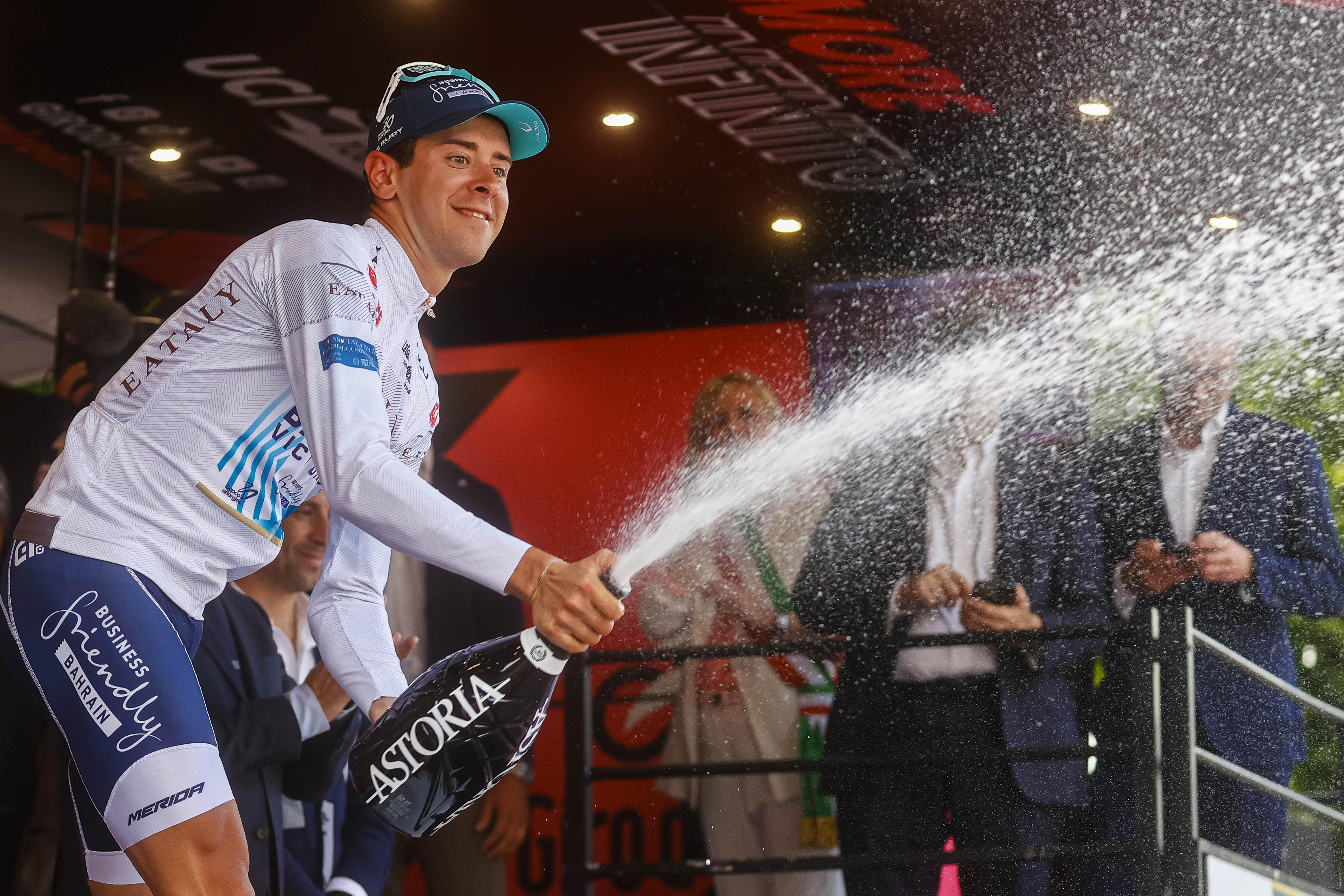 TILBAKE MED ET SMELL: Antonio Tiberi leverte langt mer enn laget hadde trodd under årets Giro d'Italia. FOTO: Cor Vos