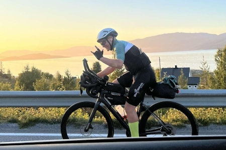 TIL LINDESNES: Gjermund Eide Bratberg i fint driv et sted i Nord-Norge. Foto: Privat. TIL LINDESNES: Gjermund Eide Bratberg i fint driv et sted i Nord-Norge. Foto: Privat.