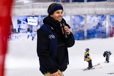 STUCK I FRYSEBOKSEN? Nå som Fonna stenges ned, ser det ut som det vil bli enda flere timer på innendørsanlegget SNØ for Bendik Øye. Foto: Nor Freeski STUCK I FRYSEBOKSEN? Nå som Fonna stenges ned, ser det ut som det vil bli enda flere timer på innendørsanlegget SNØ for Bendik Øye. Foto: Nor Freeski