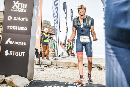 MÅL! 10.962 kalorier senere. Foto: Sportsfotograf MÅL! 10.962 kalorier senere. Foto: Sportsfotograf