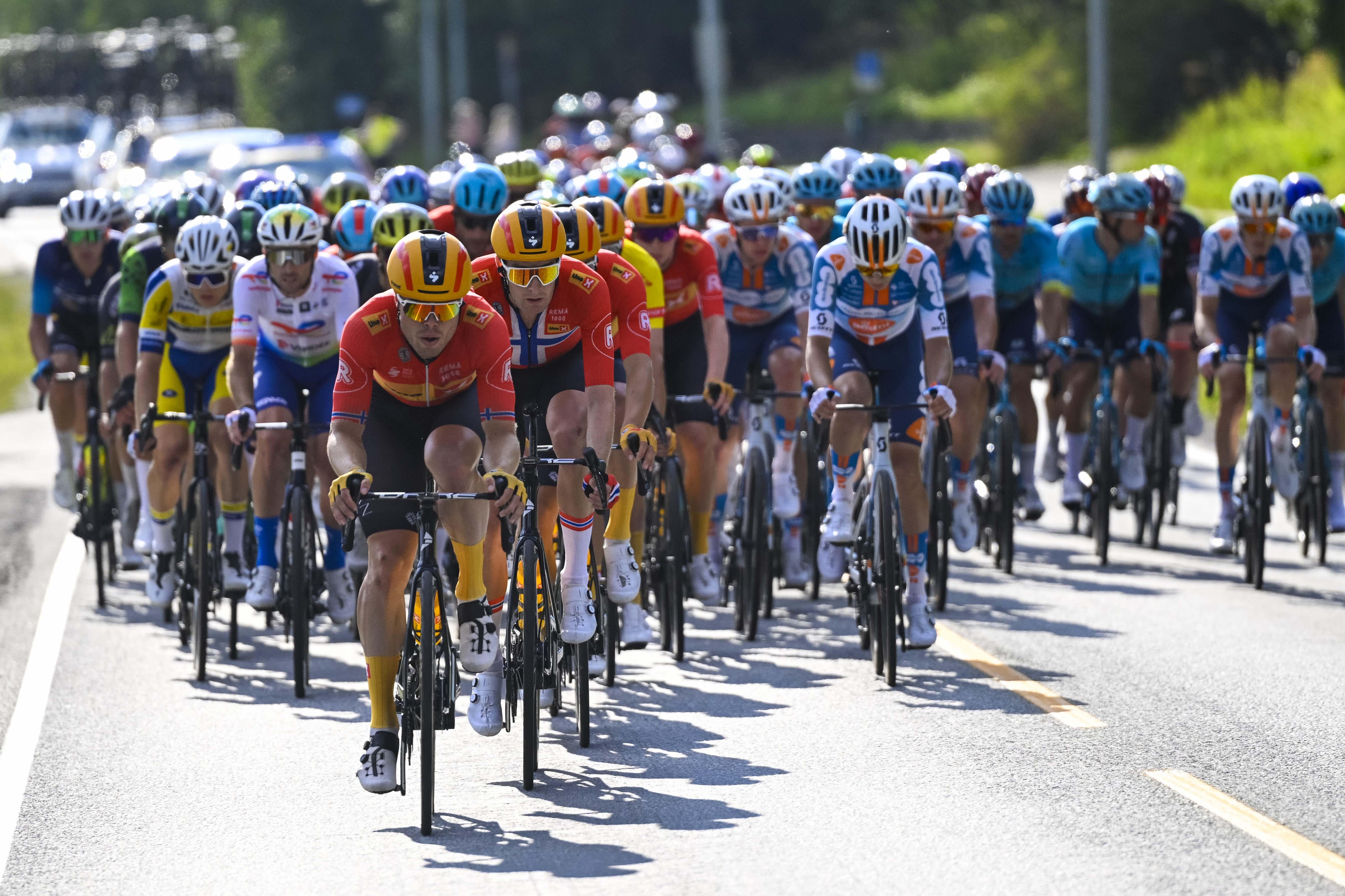 ARCTIC SHOW: Uno-X-Mobility sendte toppet lag til Arctic Race of Norway og reiste hjem med positive opplevelser, sammenlagtseier og en god slump UCI-poeng. FOTO: Cor Vos