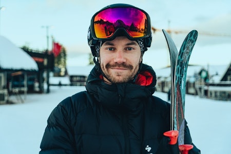 PARTNER: William Kalfoss - en råskinn på ski, og Birk Ruuds forretningspartner. Foto: Christian Nerdrum PARTNER: William Kalfoss - en råskinn på ski, og Birk Ruuds forretningspartner. Foto: Christian Nerdrum