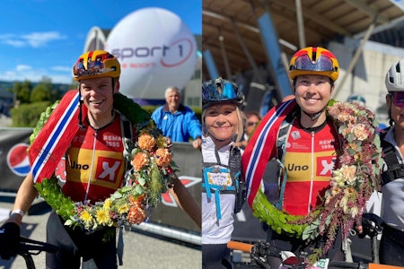 VANT IGJEN: Ådne Holter og Marte Berg Edseth gikk til topps for andre år på rad. Foto: Birken VANT IGJEN: Ådne Holter og Marte Berg Edseth gikk til topps for andre år på rad. Foto: Birken
