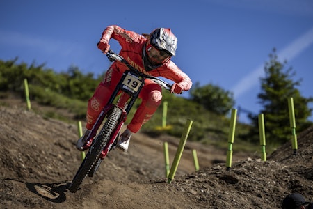 NÆR TOPP-TI: Mille Johnset, her i verdenscupen i Les Gets i juli. Foto: Karolina Krasinska / Red Bull Content Pool NÆR TOPP-TI: Mille Johnset, her i verdenscupen i Les Gets i juli. Foto: Karolina Krasinska / Red Bull Content Pool