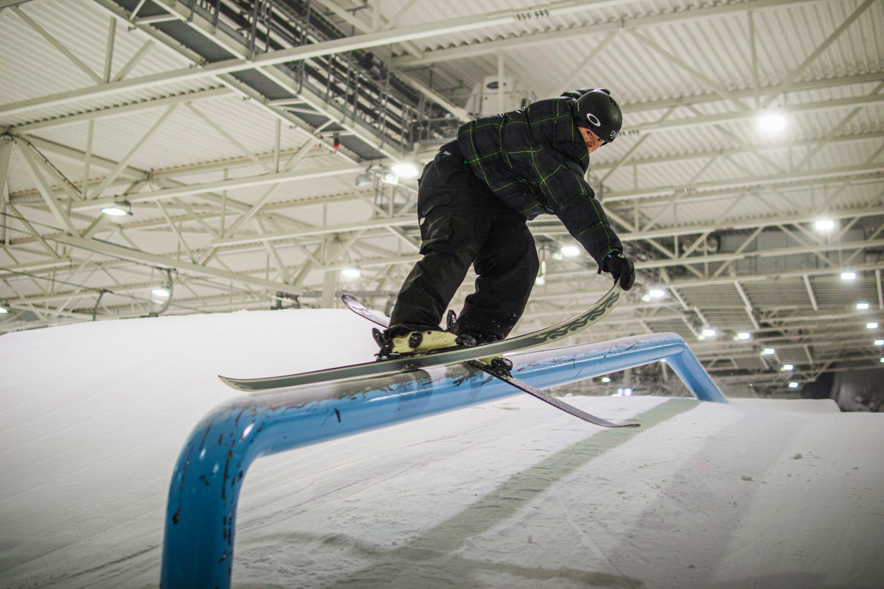 William Bostadløkken tar nosegrabslide på SNØ