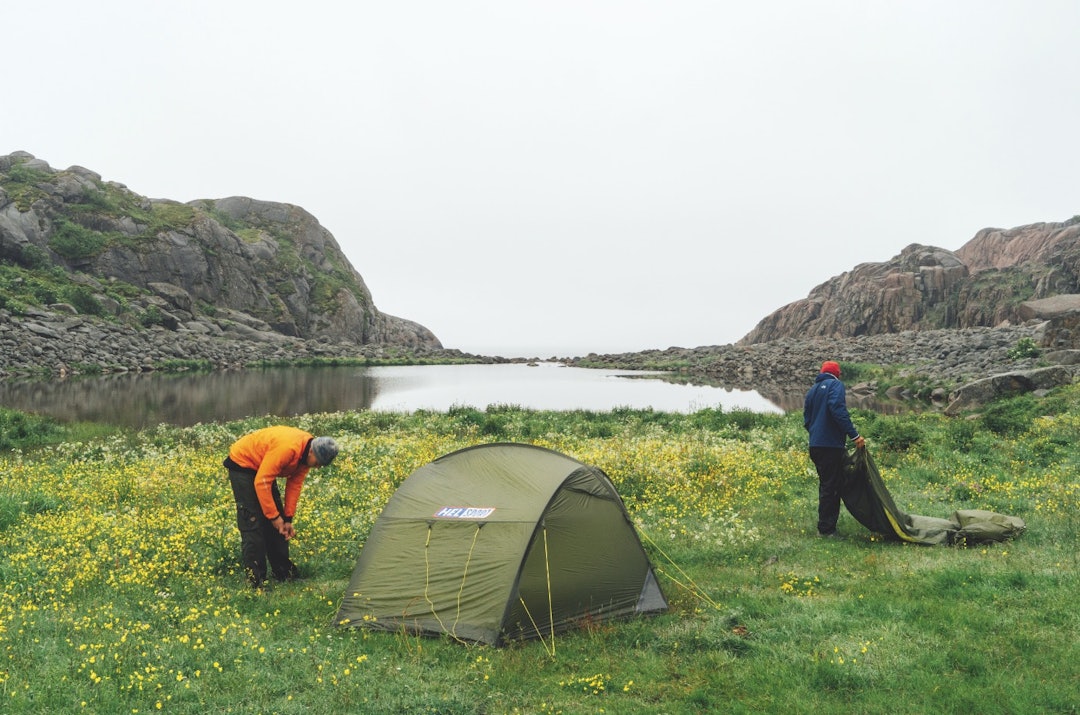 GRØNT OG SKJØNT: Paradiset ved Kalle i Lofoten er ett av verdens aller fineste steder. kalle lofoten