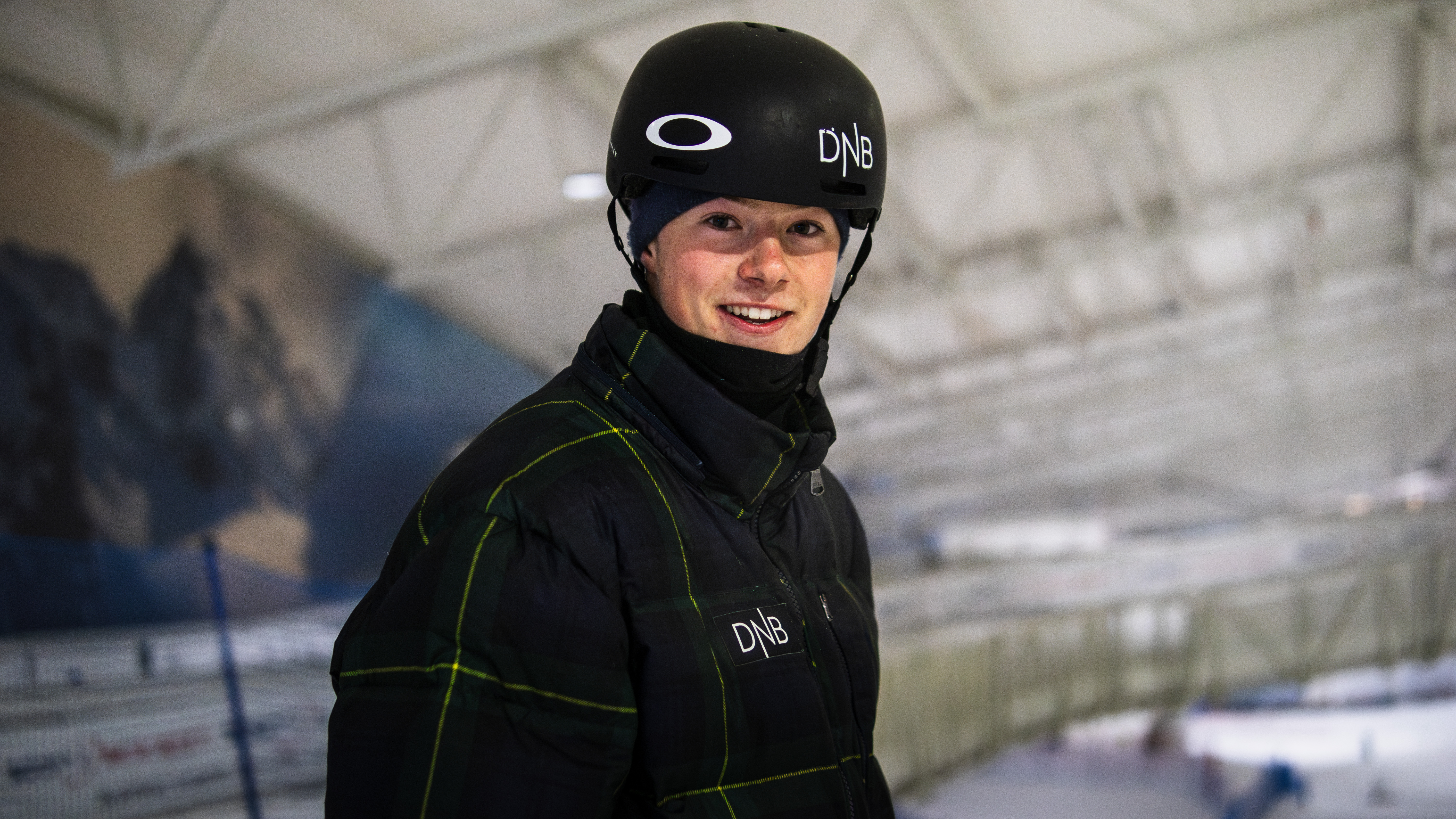 William Bostadløkken portrett inne på SNØ