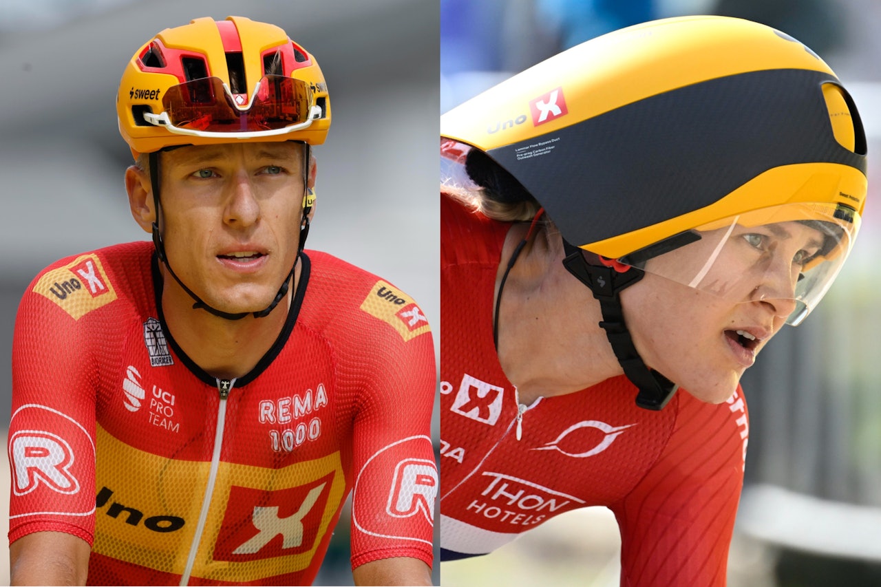 TATT UT: Tobias Halland Johannessen og Katrine Aalerud er kapteiner i VM. Foto: Cor Vos TATT UT: Tobias Halland Johannessen og Katrine Aalerud er kapteiner i VM. Foto: Cor Vos