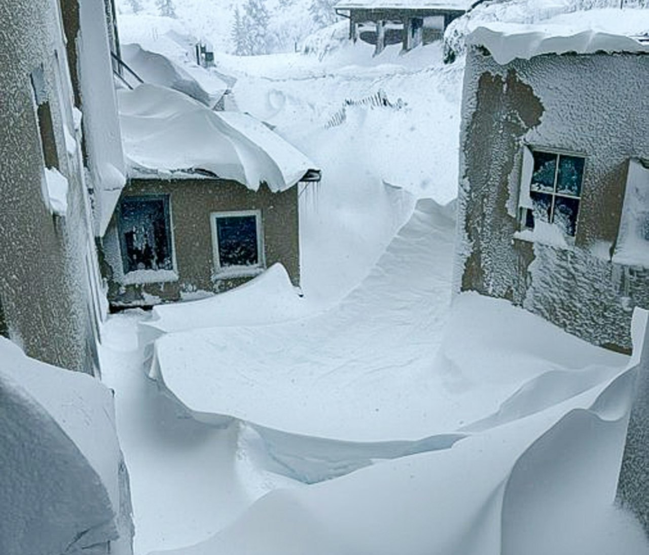 ØSTERRIKE: Dette bildet ble tatt i Obertauern 14. september. Foto: Winfried Veil @winfriedveil (X) ØSTERRIKE: Dette bildet ble tatt i Obertauern 14. september. Foto: Winfried Veil @winfriedveil (X)