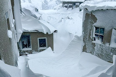 ØSTERRIKE: Dette bildet ble tatt i Obertauern 14. september. Foto: Winfried Veil @winfriedveil (X) ØSTERRIKE: Dette bildet ble tatt i Obertauern 14. september. Foto: Winfried Veil @winfriedveil (X)