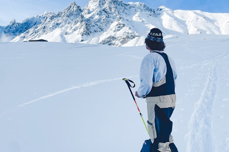 SEPTEMBER: Leo Kroitzsch fikk en tidlig forsmak på vinteren i Alpene. Foto: Vetle Fossan SEPTEMBER: Leo Kroitzsch fikk en tidlig forsmak på vinteren i Alpene. Foto: Vetle Fossan