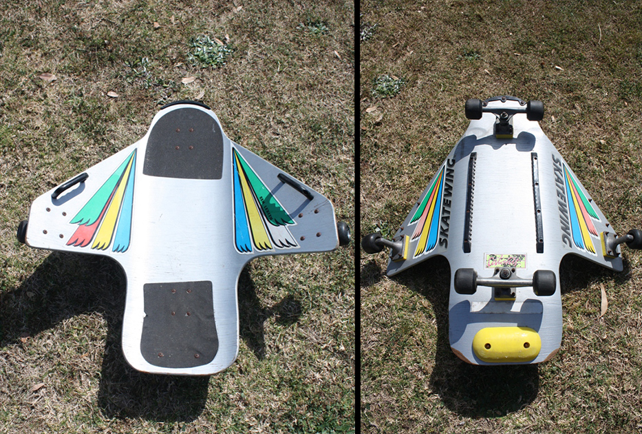 TOK IKKE HELT AV: Mine damer og herrer, la meg presentere: The Skatewing!