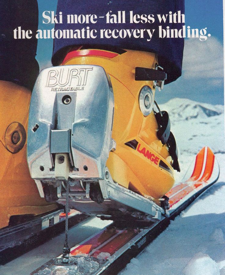 BURT: Tilbakeslagsbindingen Burt hadde en uttrekkbar vaier under bindingens helfeste