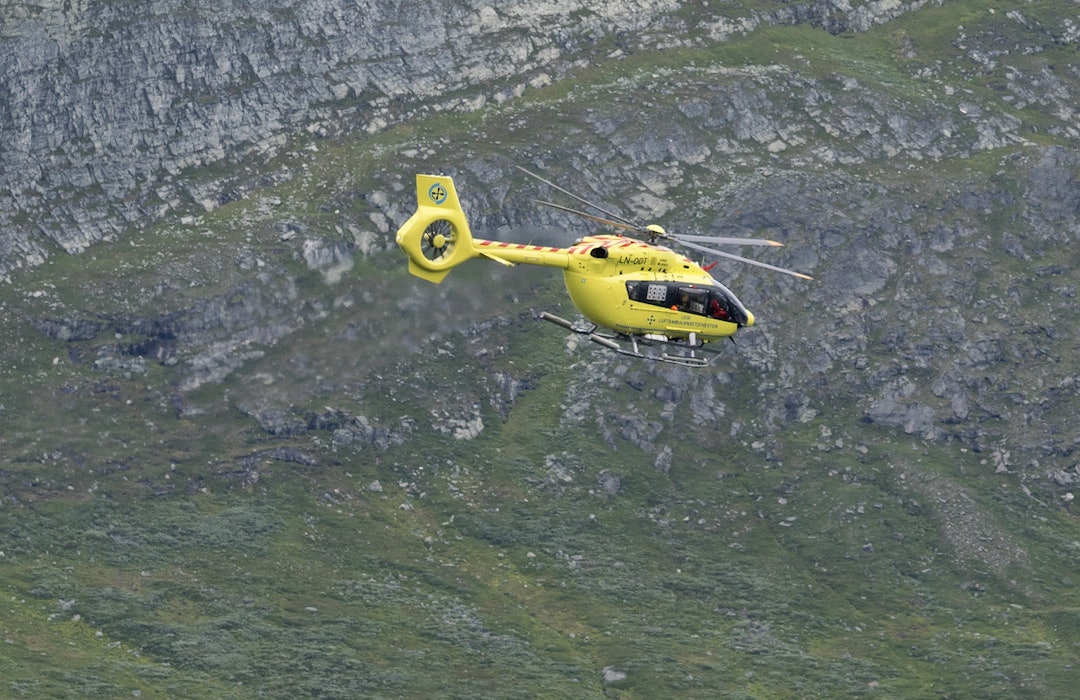 JAKTULYKKE: Mannen i 60-årene ble fraktet til sykehus med luftambulanse. Arkivfoto: Christer Rognerud JAKTULYKKE: Mannen i 60-årene ble fraktet til sykehus med luftambulanse. Arkivfoto: Christer Rognerud