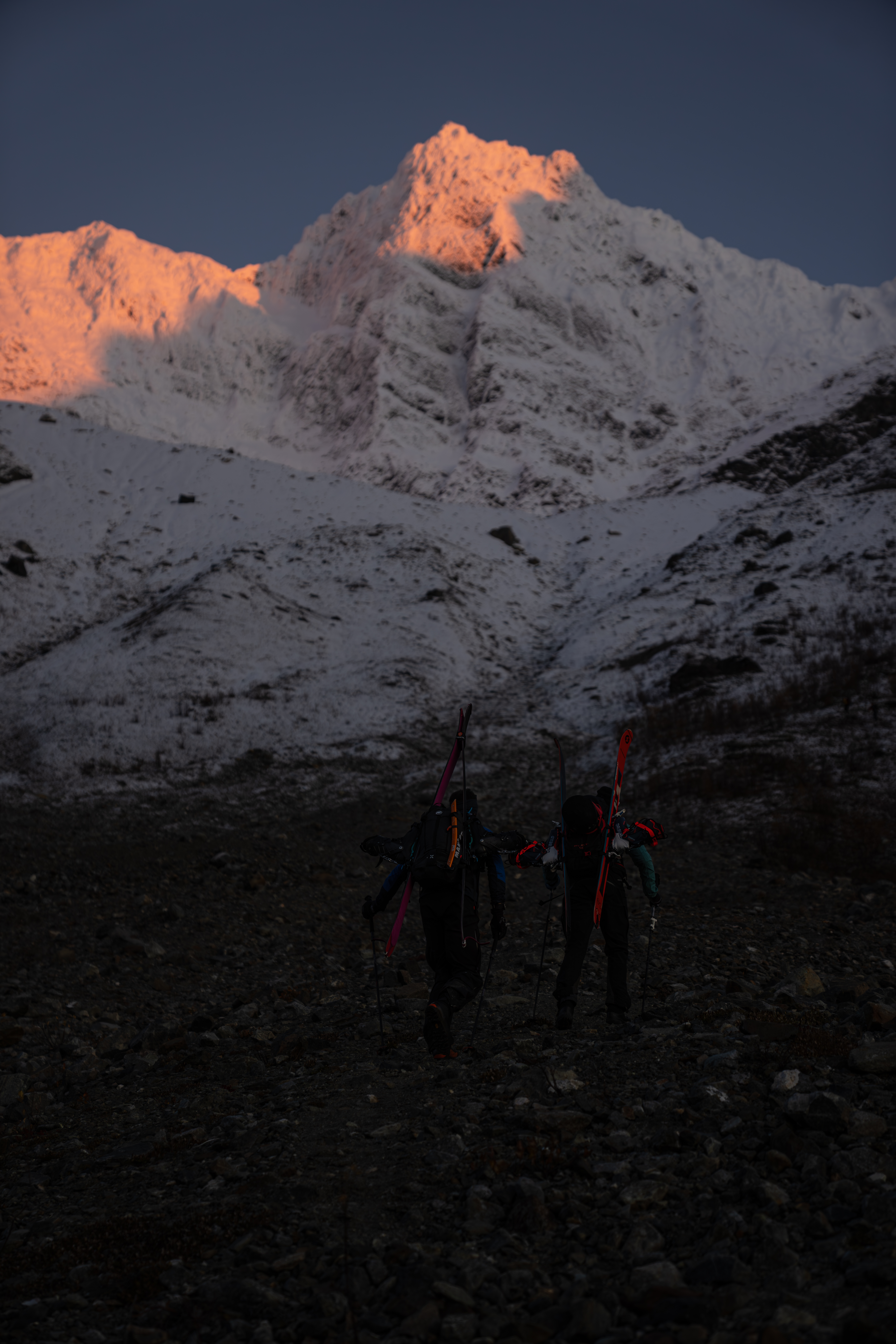EARLY BIRD: Selv de som er tidlig ute, er ikke nødvendigvis først. Da gjelder det å ta igjen det tapte med raske føtter. Foto: Martin Andersen