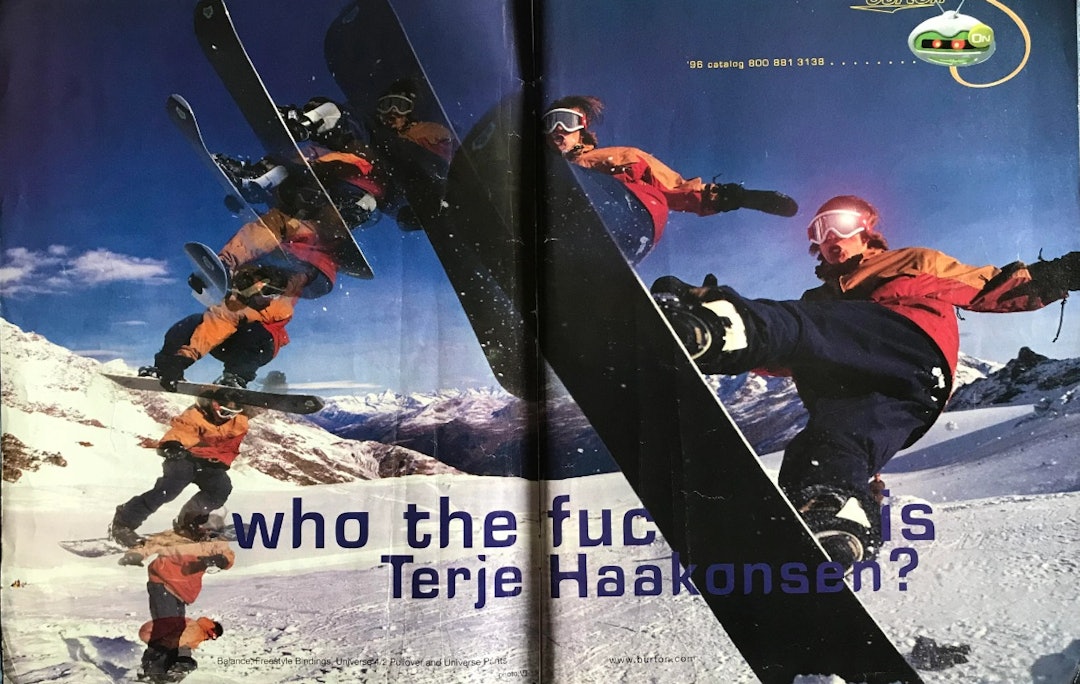 WHO THE FUCK: Burton ad from 1996. WHO THE FUCK: Burton ad from 1996.
