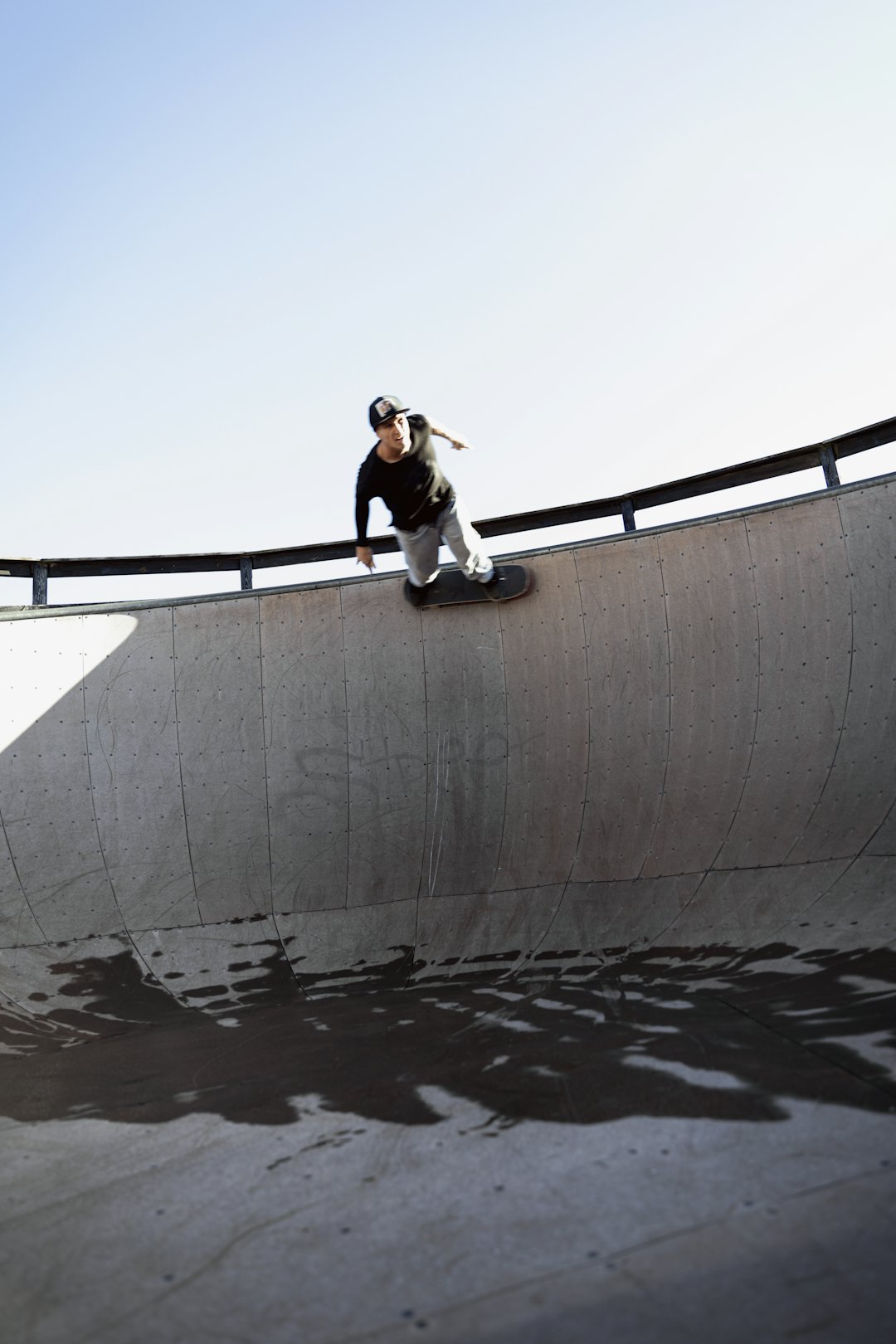 MASTER OF THE TRANSITIONS: Terje Haakonsen is known for being comfortable with large transitions, whether they are grey, white or green. Photo: Ole Walter / olewalter.no MASTER OF THE TRANSITIONS: Terje Haakonsen is known for being comfortable with large arcs, whether they are grey, white or green. Photo: Ole Walter / olewalter.no