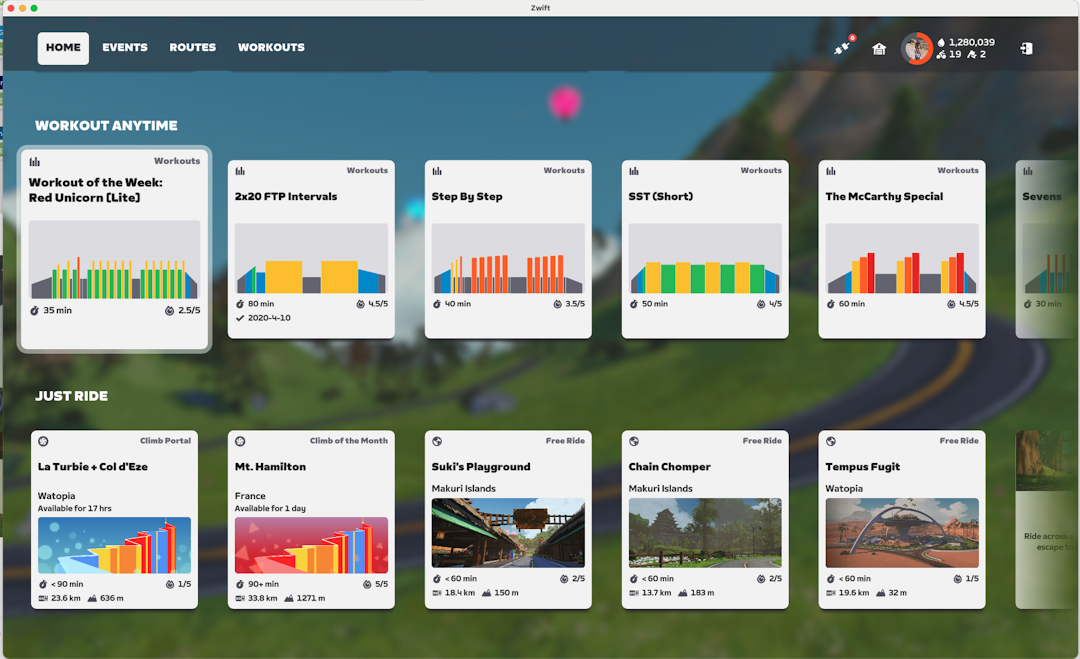 Klatringer tilgjengelige på Zwifts Climb Portal i oktober. Klatringer tilgjengelige på Zwifts Climb Portal i oktober.