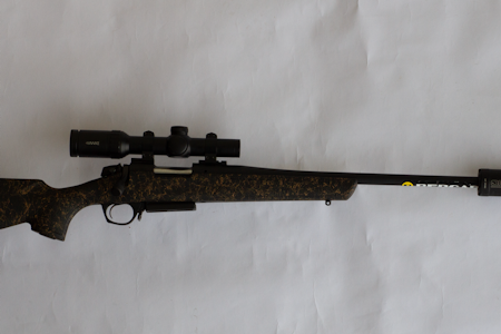 PASSER FOR: Bergara B14 Stoke er en ganske lett rifle med en kort stokk som passer skyttere med mindre hender.  PASSER FOR: Bergara B14 Stoke er en ganske lett rifle med en kort stokk som passer skyttere med mindre hender.