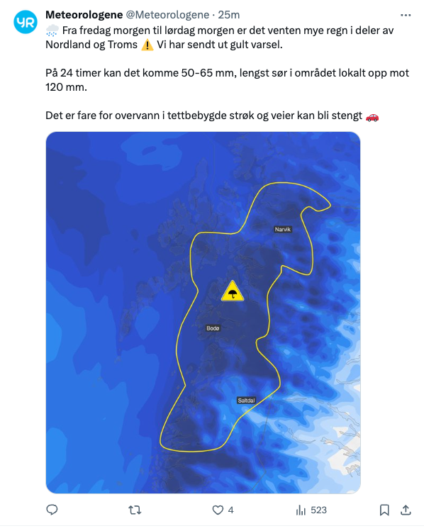 HOLD FAST: Meteorologisk Institutt har sendt ut farevarsel for Nord-Norge. HOLD FAST: Meteorologisk Institutt har sendt ut farevarsel for Nord-Norge.