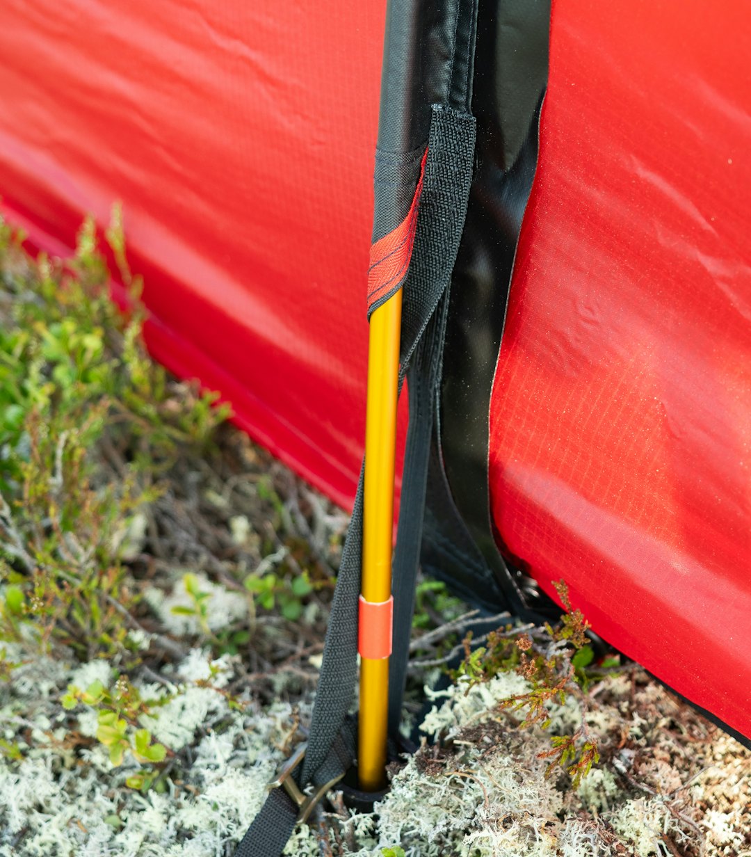 OPPSETT: Stenger og stangkanaler er fargekodet. OPPSETT: Stenger og stangkanaler er fargekodet.