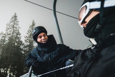 TRYVANN: Mats Bjørndal i Hyttliheisen. Foto: Sigurd Ekeli Grimsby Mats Bjørndal