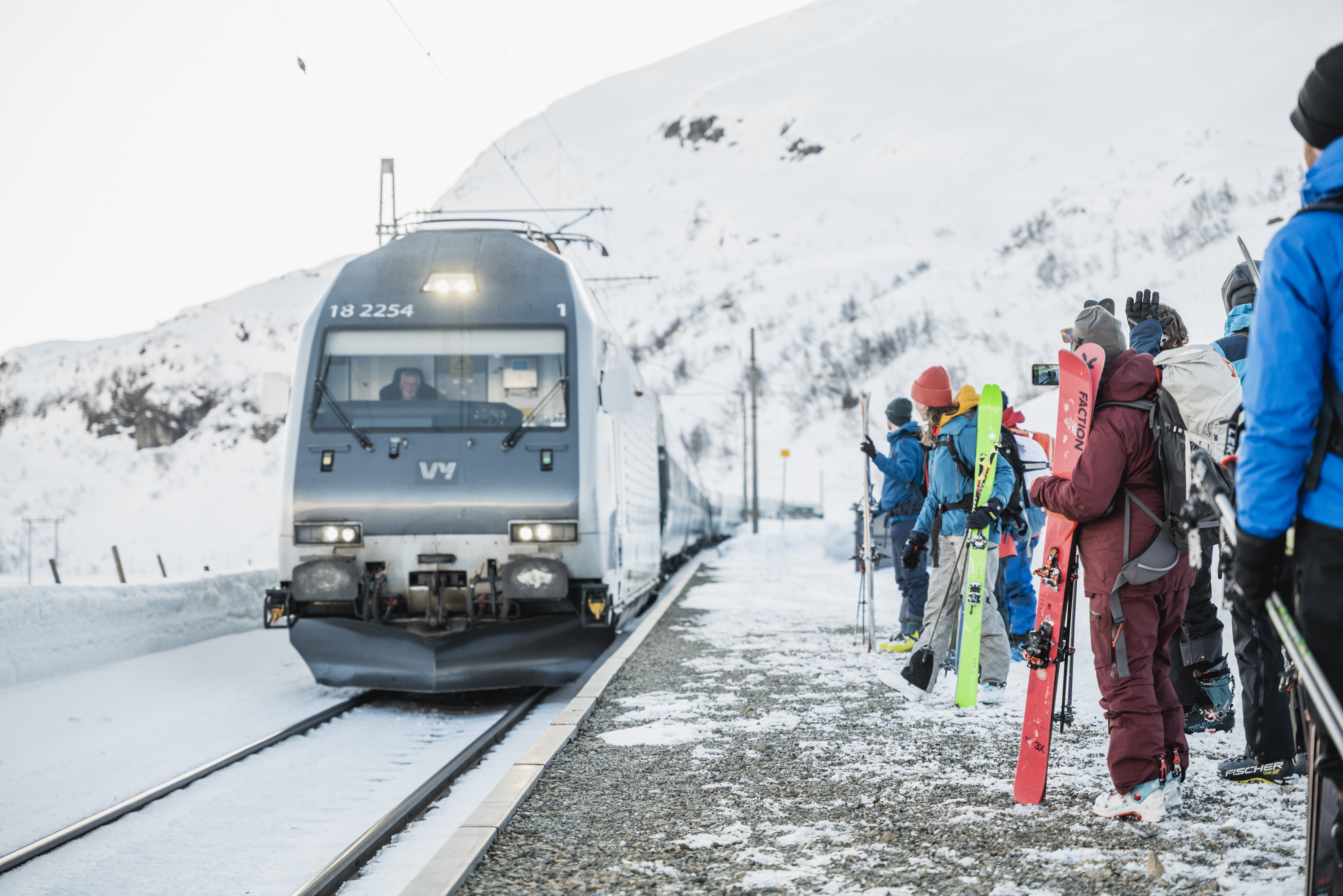 Guida tur med togforbindelse. Foto: Simon Sjøkvist