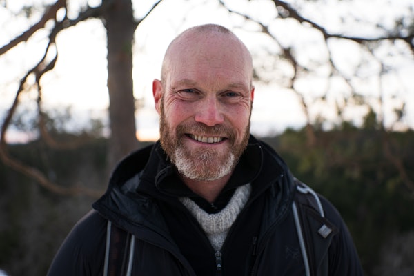 ET INDRE DRIV: Inge Meløy går tur omtrent hver eneste dag. Ikke helt uten grunn. Foto: Sigurd Grimsby inge meløy